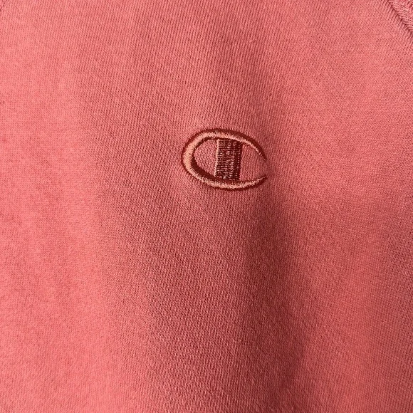 Champion Crewneck Sweatshirt Pullover Womens Size L Pink - Picture 6 of 6